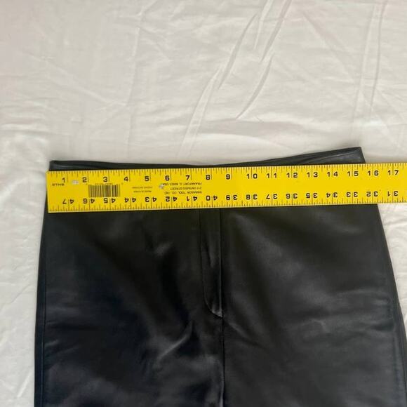 Davide Cenci Leather Pants Lined with Silk - Picture 14 of 15